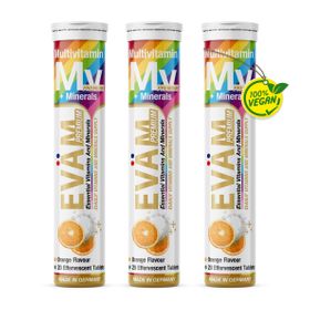 EVÄM Multivitamin + Minerals Brausetabletten - 3 Set