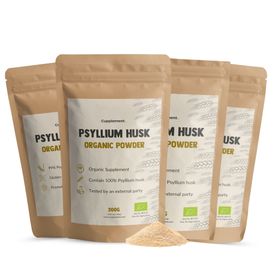 Cupplement - Flohsamenschalen Gemahlen  BIO - Pulver