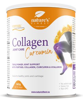 Nature's Finest Curcumin JointCare - Gepatenterter kollagen für Gelenke, Kurkumin mit Hyaluronsäure