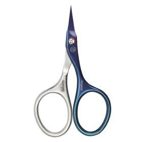 Niegeloh Solingen Hautschere TS Inox style Titanium, stahlblau