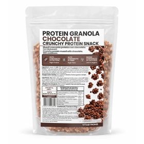 Vitastrong Protein-Granola Schokolade - Hoher Proteingehalt & reich an Ballaststoffen