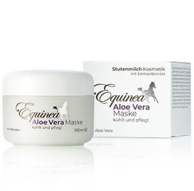 Equinea Aloe Vera Maske mit Vitamin E und Hamamelis Extrakt