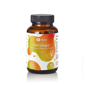 vitelly DailySups® Multivitamin Komplex für Frauen