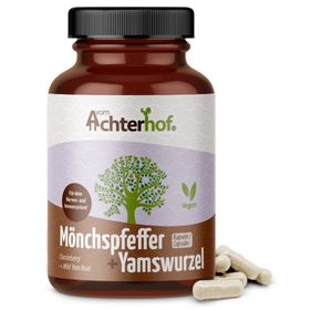 Achterhof Mönchspfeffer + Yamswurzel Kapseln