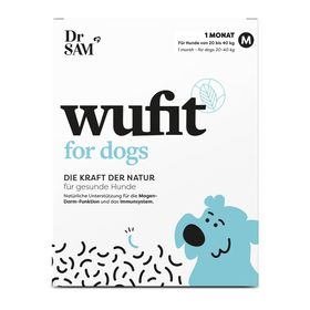 Dr. SAM Wufit für Hunde von 20 bis 40 kg Unterstützung der Magen&Darm Funktion nach einem Wurmbefall