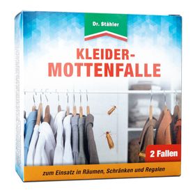 SILBERKRAFT Effektive Kleidermottenfalle