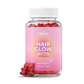 yuicy® Hair Glow - Biotin Gummies für Haarwachstum