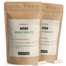 Cupplement - Kombipack MSM  500 mg - Kapseln