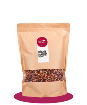 teeverliebt - Früchteparadies Mischung loser Früchtetee Großpackung