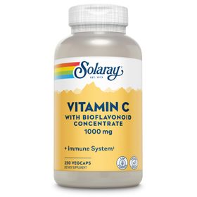 Solaray Vitamin C 1000 mit Hagebutte, Acerola & Bioflavonoid