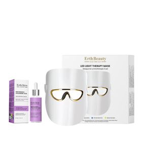ErthSkin London LED Maske Weiß Duo Niacinamid Hyaluron