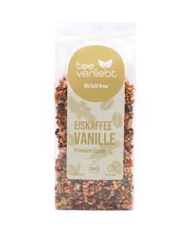teeverliebt – Eiskaffee Vanille Bio Cold Brew | Premium Bio Eistee