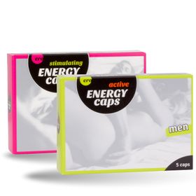Ero - Stimulating und Active Energy Caps Libido im Set