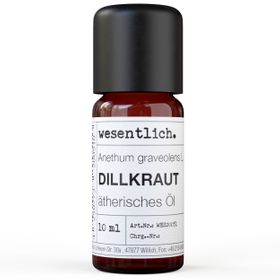 Dillkraut - ätherisches Öl von wesentlich.