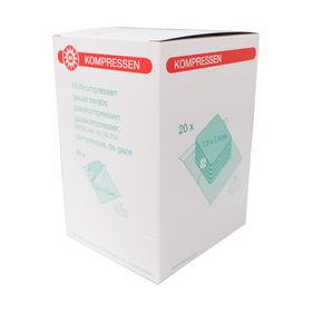 NOBA Mullkompressen steril 12-lagig 5 x 5 cm