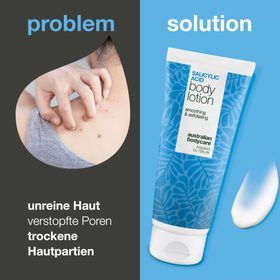 Australian Bodycare Körperlotion mit Salicylsäure