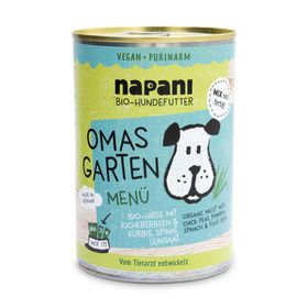 napani Bio Menü für Hunde Omas Garten