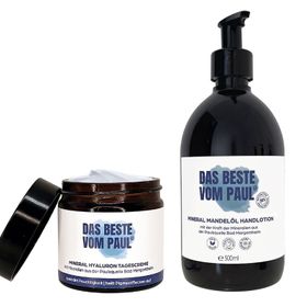 Das Beste vom Paul® Anti Aging Set: Hyaluron Tagescreme & Handlotion