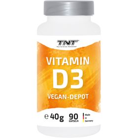 TNT Vitamin D3 Vegan-Depot - für alle, die zu wenig Sonnenlicht abbekommen - 100% vegan