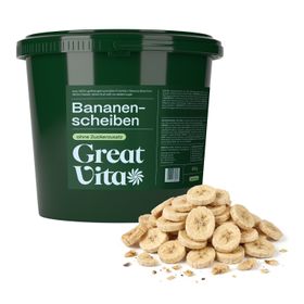GreatVita gefriergetrocknete Bananenscheiben