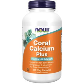 Now Foods Korallen-Kalzium Plus 250 Veg-Kapseln