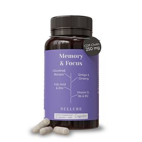 Nullure Memory & Fokus Kapseln