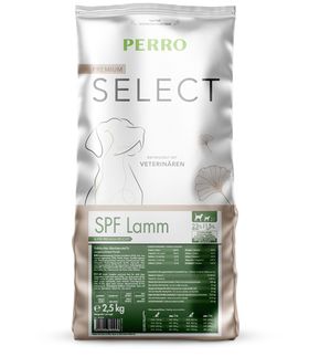 PERRO Select SPF Lamm - glutenfreies Trockenfutter für große Hunde