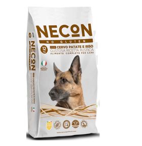 Necon-Petfood NO GLUTEN Leckeres rustikales Rezept Hirsch und Kartoffeln