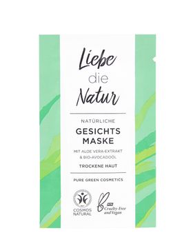 natürliche Gesichtsmaske Aloe Vera