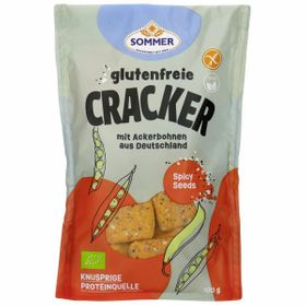 Sommer Bohnen Cracker Spicy Seeds glutenfrei