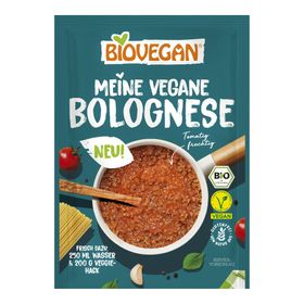 Biovegan vegane Bolognese Sauce glutenfrei