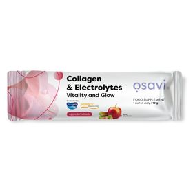 Osavi Kollagen & Elektrolyte Vitality and Glow, Apfel-Rhabarber
