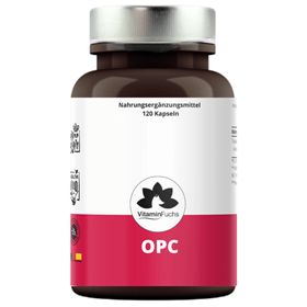 OPC - Traubenkernextrakt hochdosierte Kapseln reines OPC von VitaminFuchs