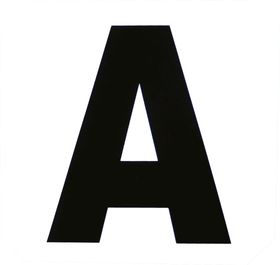 EKKIA Dressurbuchstaben Bahnpunkte PVC 12er Set  Aufkleber für Dressurdreieck