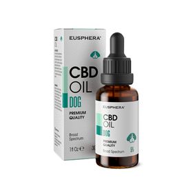 Eusphera  CBD Öl DOG  - CBD-Ergänzung für das Wohlbefinden von Hunden