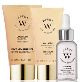 Warda skincare Collagen Gesichtspflege Trio