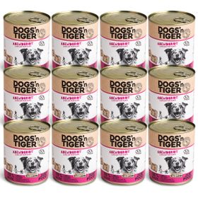 Dogs’n Tiger Adult Premium Hundefutter, Abendbrot, Lamm
