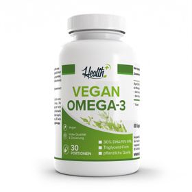 HEALTH+ Algen-Öl Kapseln | Vegan Omega 3