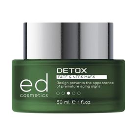 ED COSMETICS Detox Maske – ANTI-AGING, Tiefenreinigung & Hautverjüngung