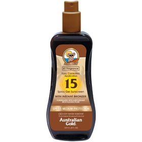 Australien Gold SPF 15 spray gel bronzer