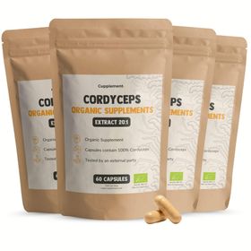 Cupplement - Cordyceps Extrakt  400 mg - Kapseln