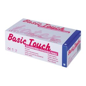 AMPri BASIC TOUCH Latexhandschuhe puderfrei 100 Stück Gr. S