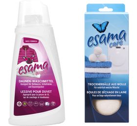 Esama wash Daunenwaschmittel + Trocknerbälle