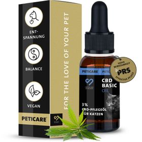 Peticare 3% CBD Öl für Katzen