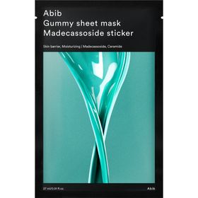 ABIB Gummy Sheet Mask Madecassoside Sticker Feuchtigkeitsspendende Gesichtsmaske