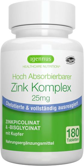 Igennus Zink Chelat 25mg