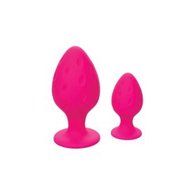 Calexotics - Cheeky Analplug - Strukturierter Silikonplug mit Saugbasis
