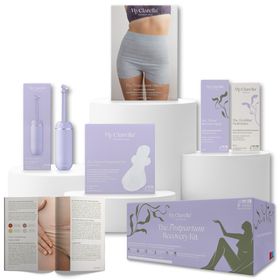 MyClarella Mama Wochenbettbox für vaginale Geburt und Kaiserschnitt