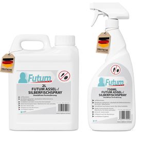 FUTUM 2L + 750ml Silberfisch- / Asselspray