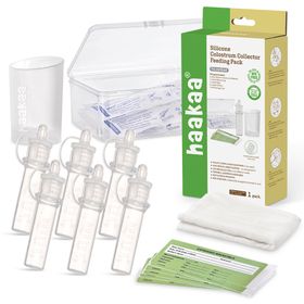 Haakaa Kolostrum Sammler (vorsterilisiert) Multi-Size 6er Set